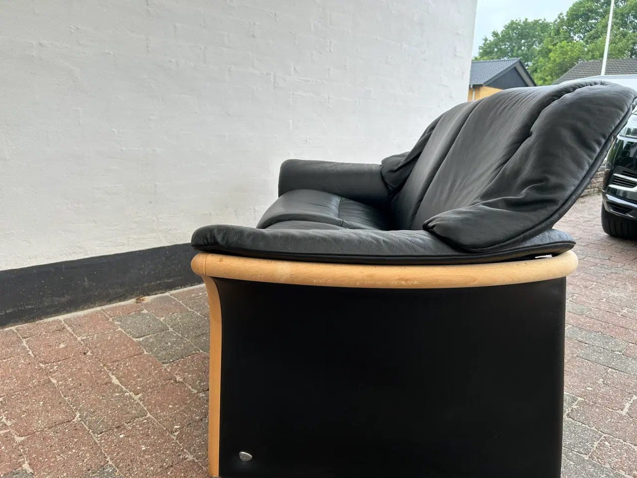Billede 2 - Stressless 2-personers lædersofa