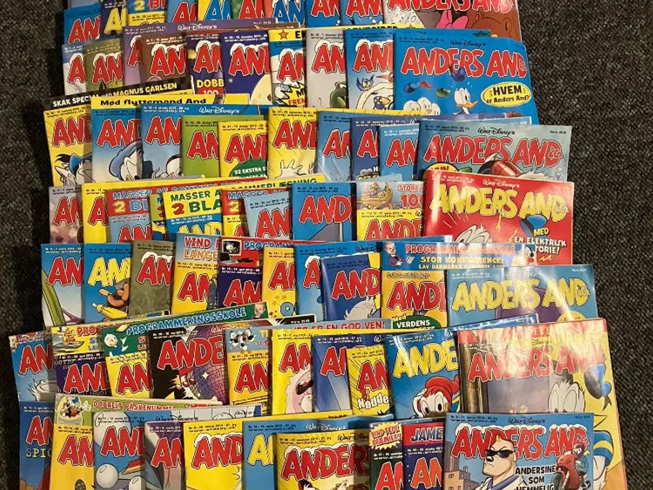 Billede 1 - 100 stk Anders And blade 