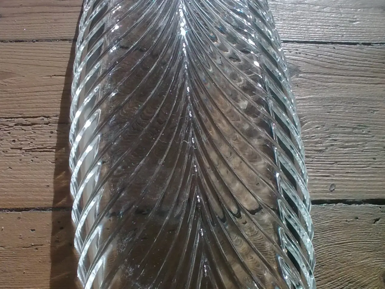 Billede 6 - Glas fad ROULADE med krystal facet struktur