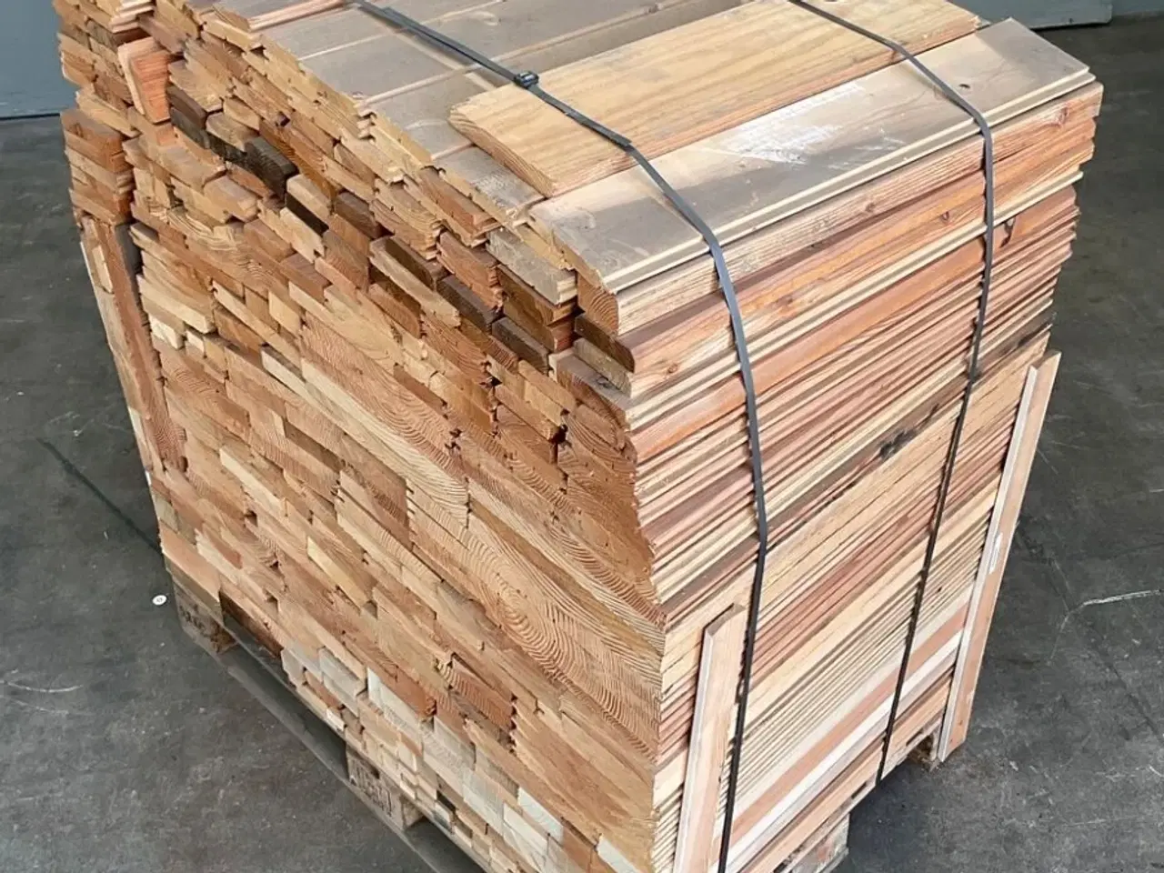 Billede 2 - Afskær af gulvbrædder, samlet parti.