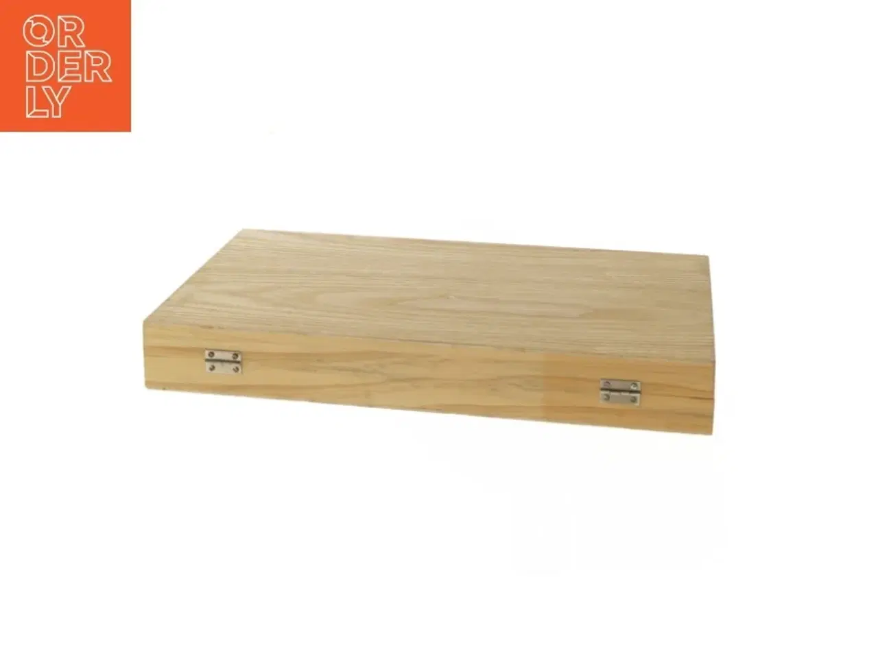 Billede 4 - Tegnesæt i trææske (str. 36,5x22,5 cm)