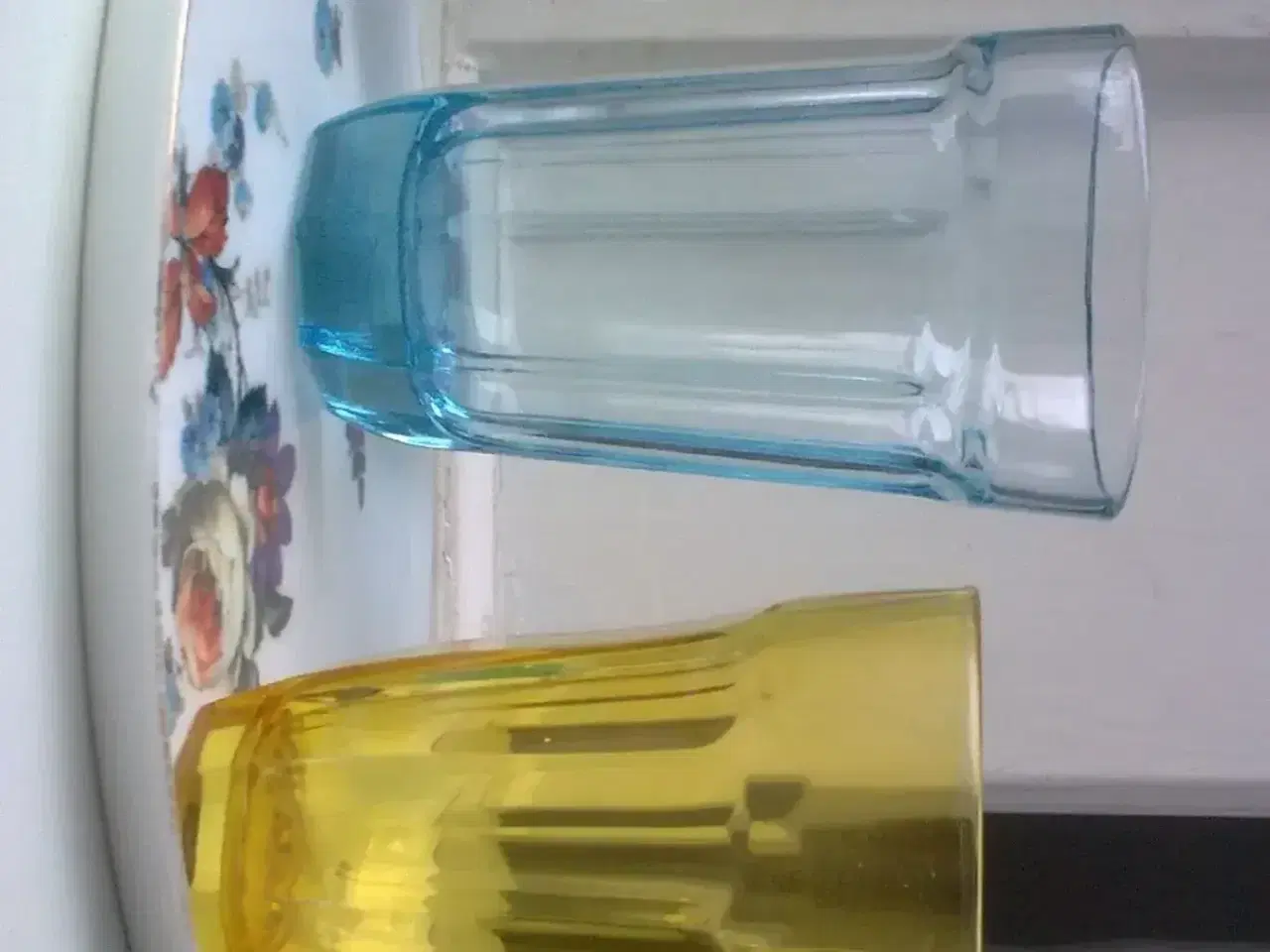 Billede 1 - Where have all the flowers gone FARVET GLAS