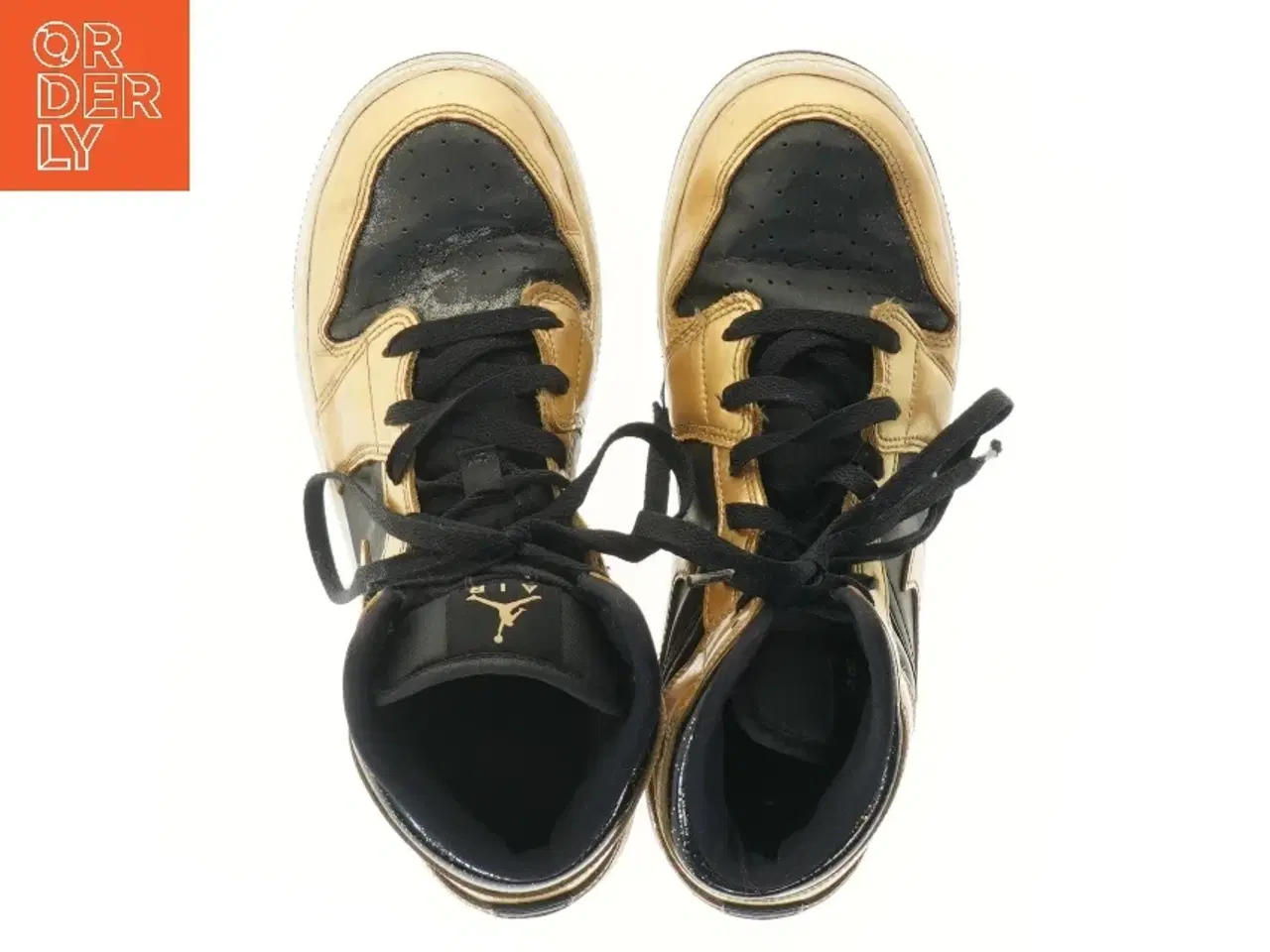 Billede 3 - Air Jordan sneaker, guld og sort fra Nike (str. 40 )