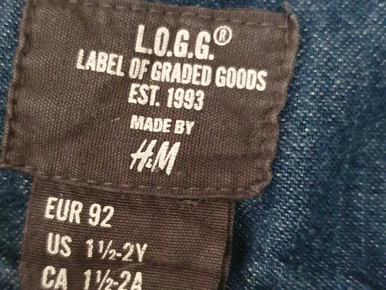 Billede 3 - Denim skjorte str 92 cowboyskjorte dreng