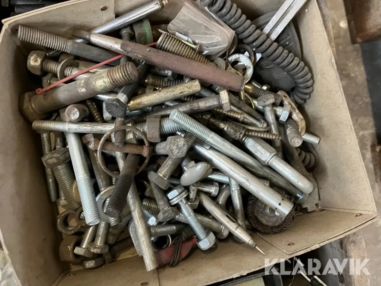 Billede 6 - Bolte, møtrikker, søm og øvrigt