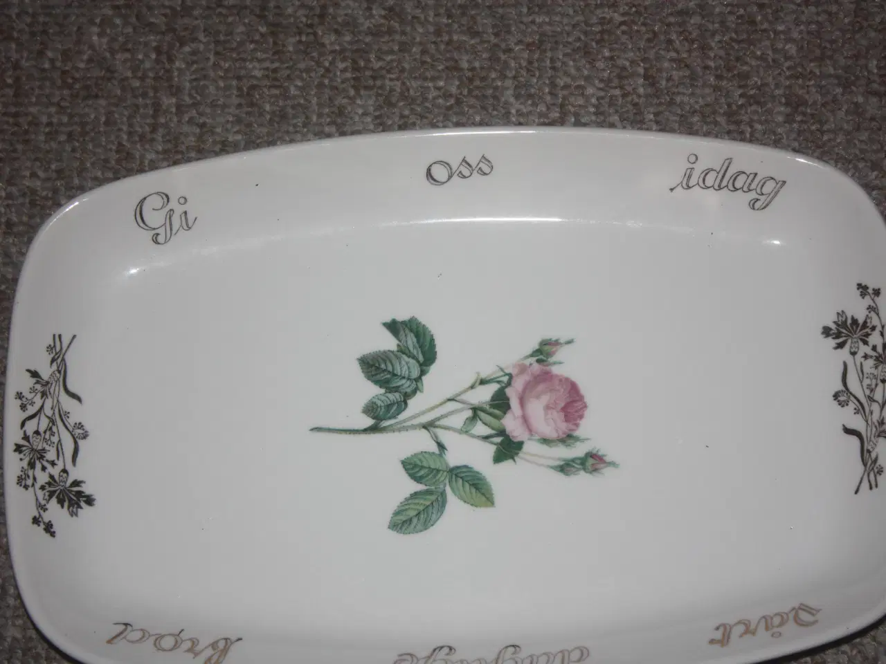 Billede 2 - Figgjo Flint Norway fad 29 cm x 18,8 cm 