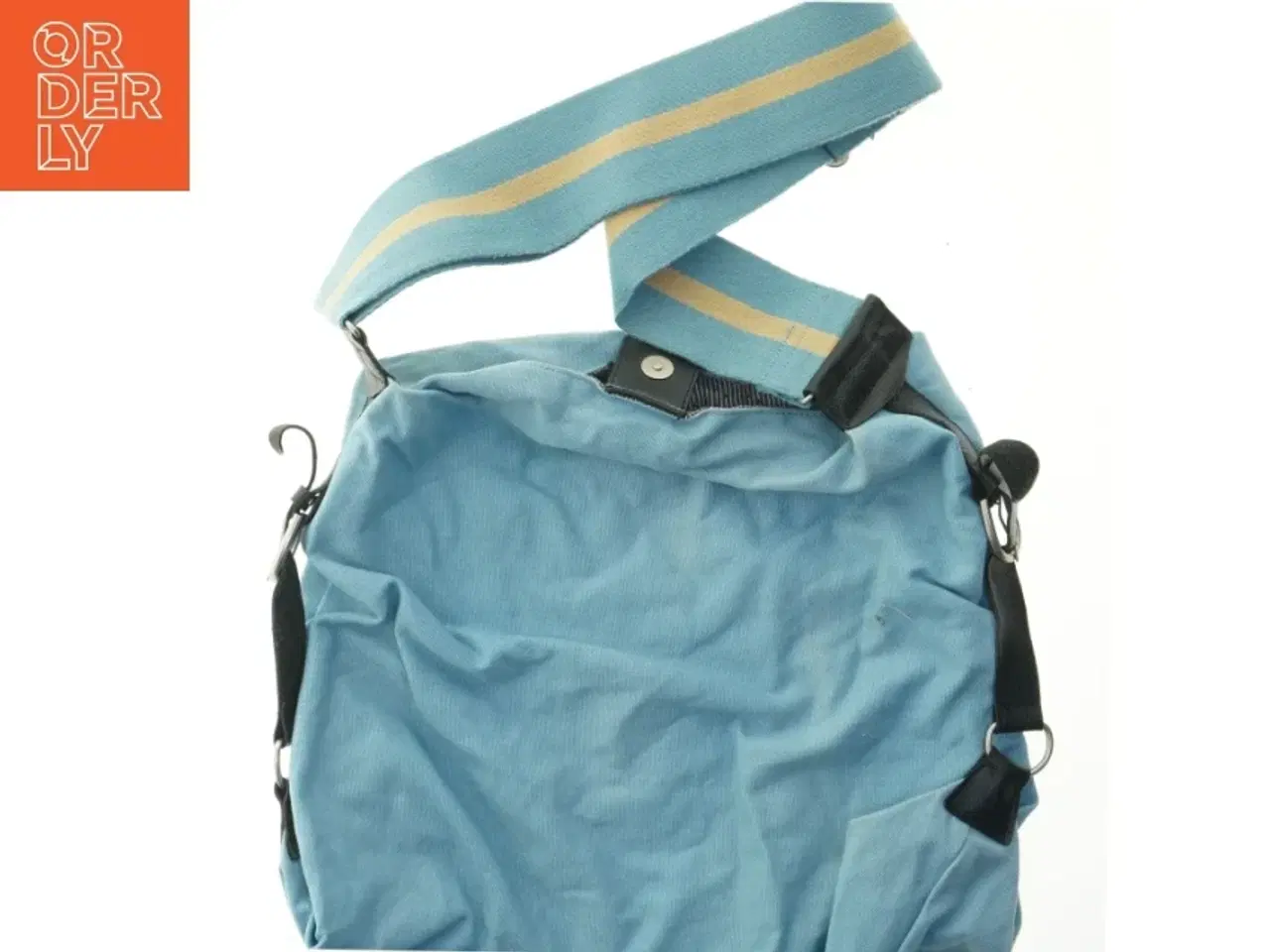 Billede 1 - Blå skuldertaske fra Noa Noa (str. 45x42 cm)