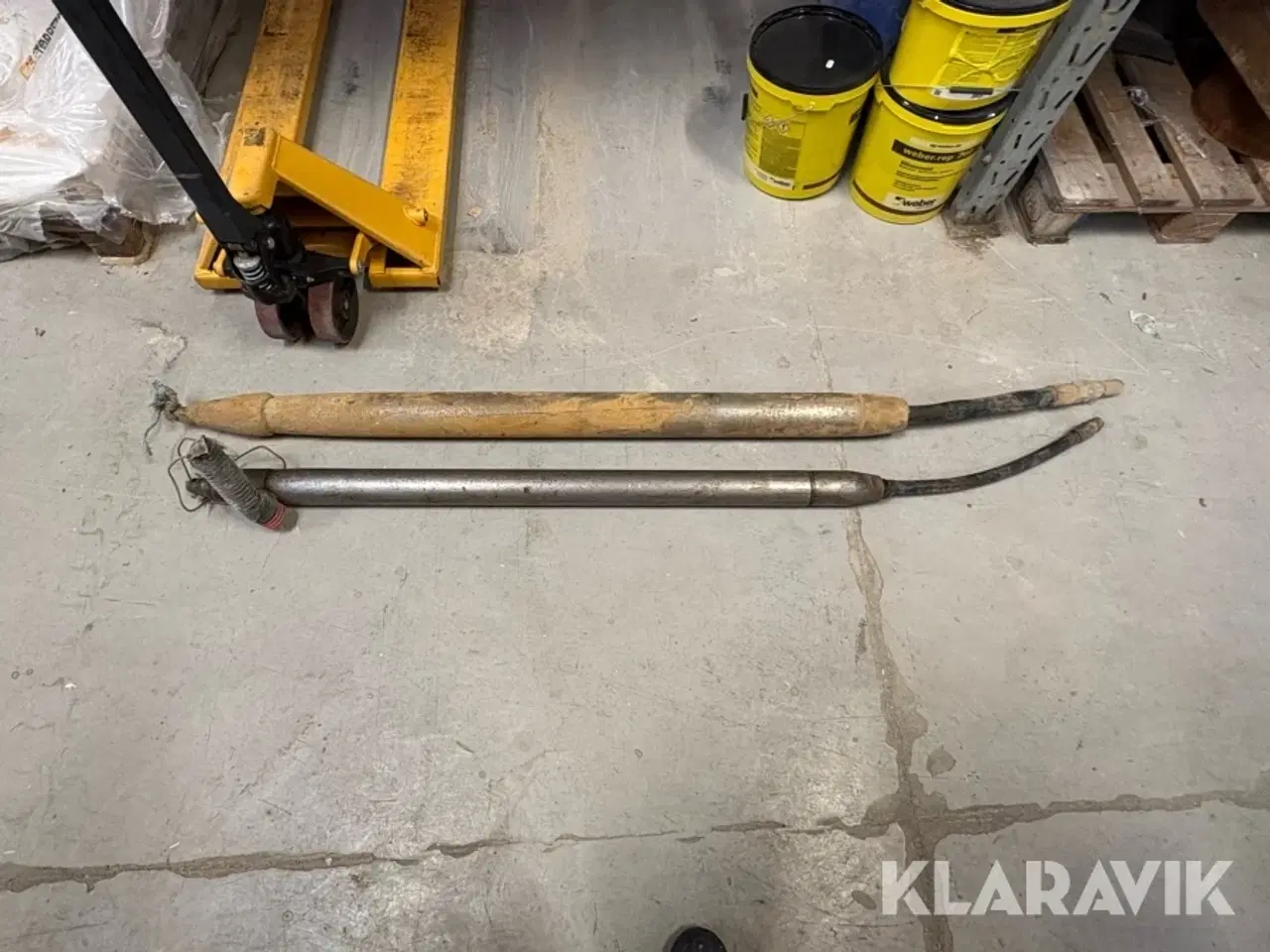 Billede 1 - Jordraketter 90 mm og 75 mm 2 styk