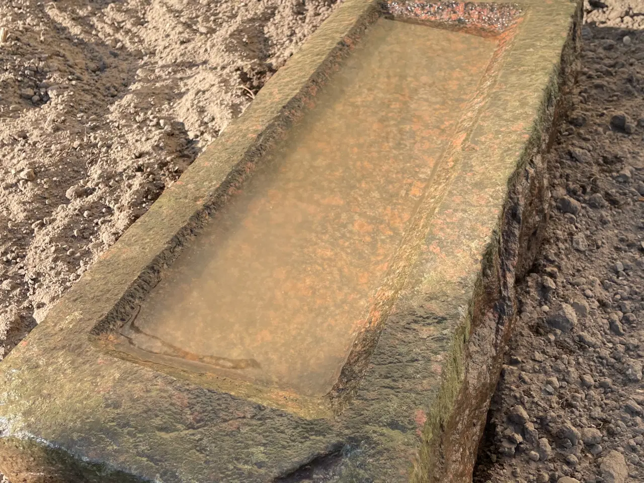 Billede 3 - Fuglebad af Bornholmsk Granit