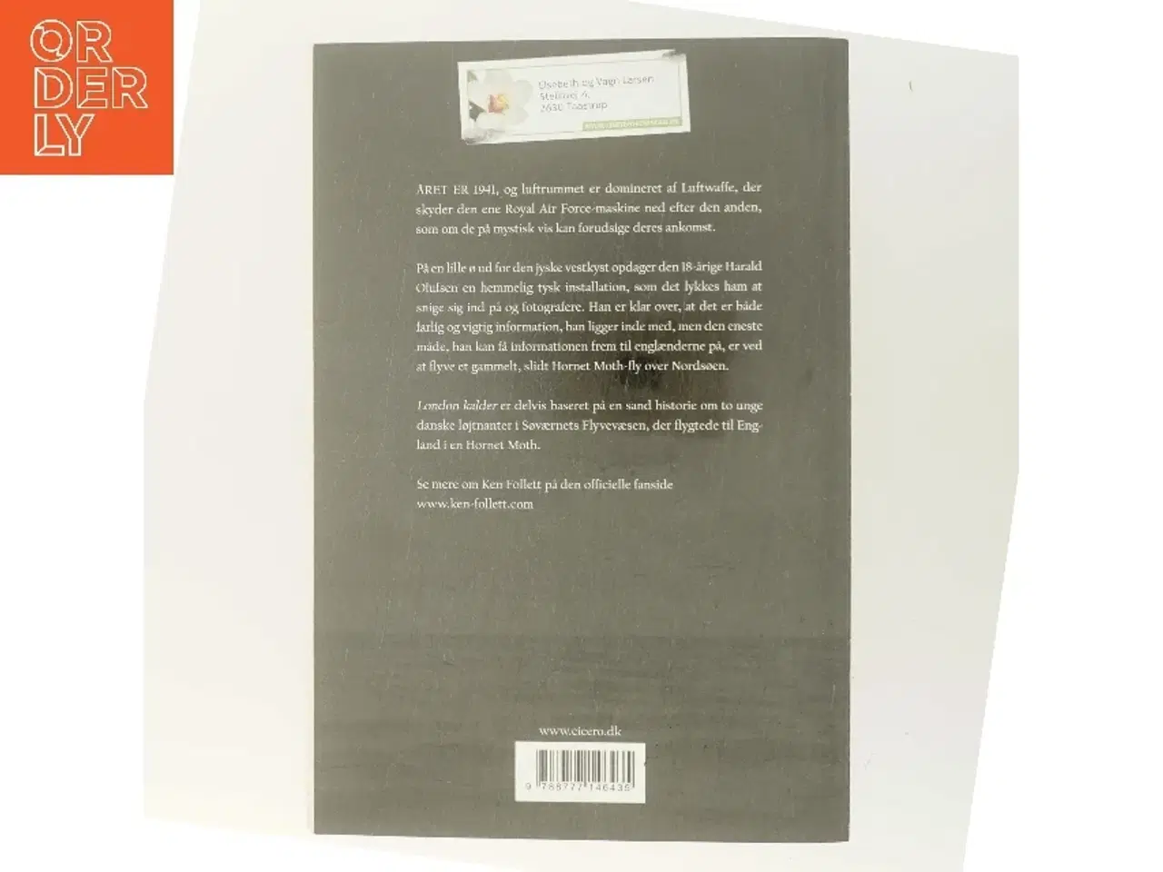 Billede 3 - London kalder af Ken Follett (Bog)