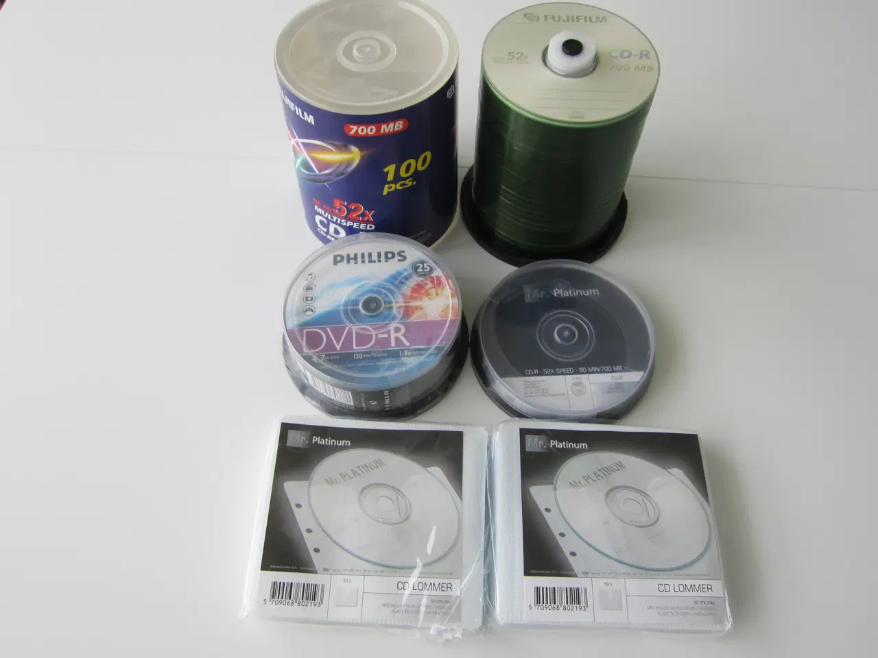 Billede 1 - DVD og CD skiver