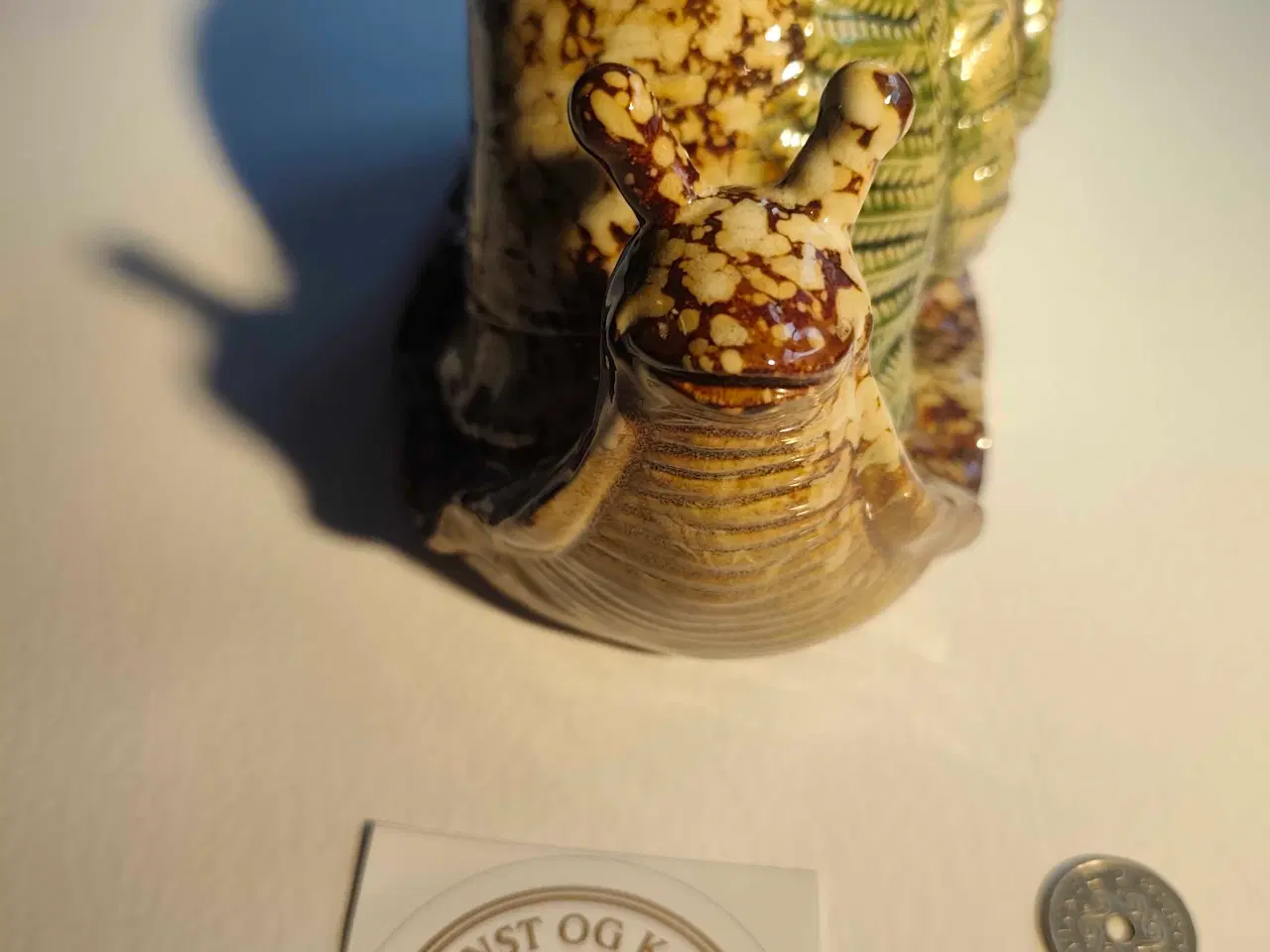 Billede 2 - Smuk snegl i keramik 