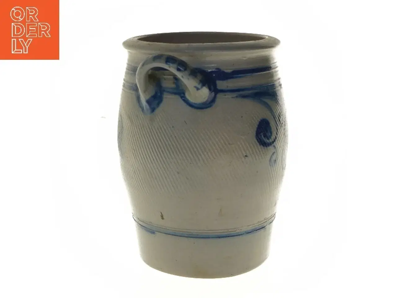 Billede 4 - Klassisk keramik krukke med håndtag (str. Ø 16x28 cm)