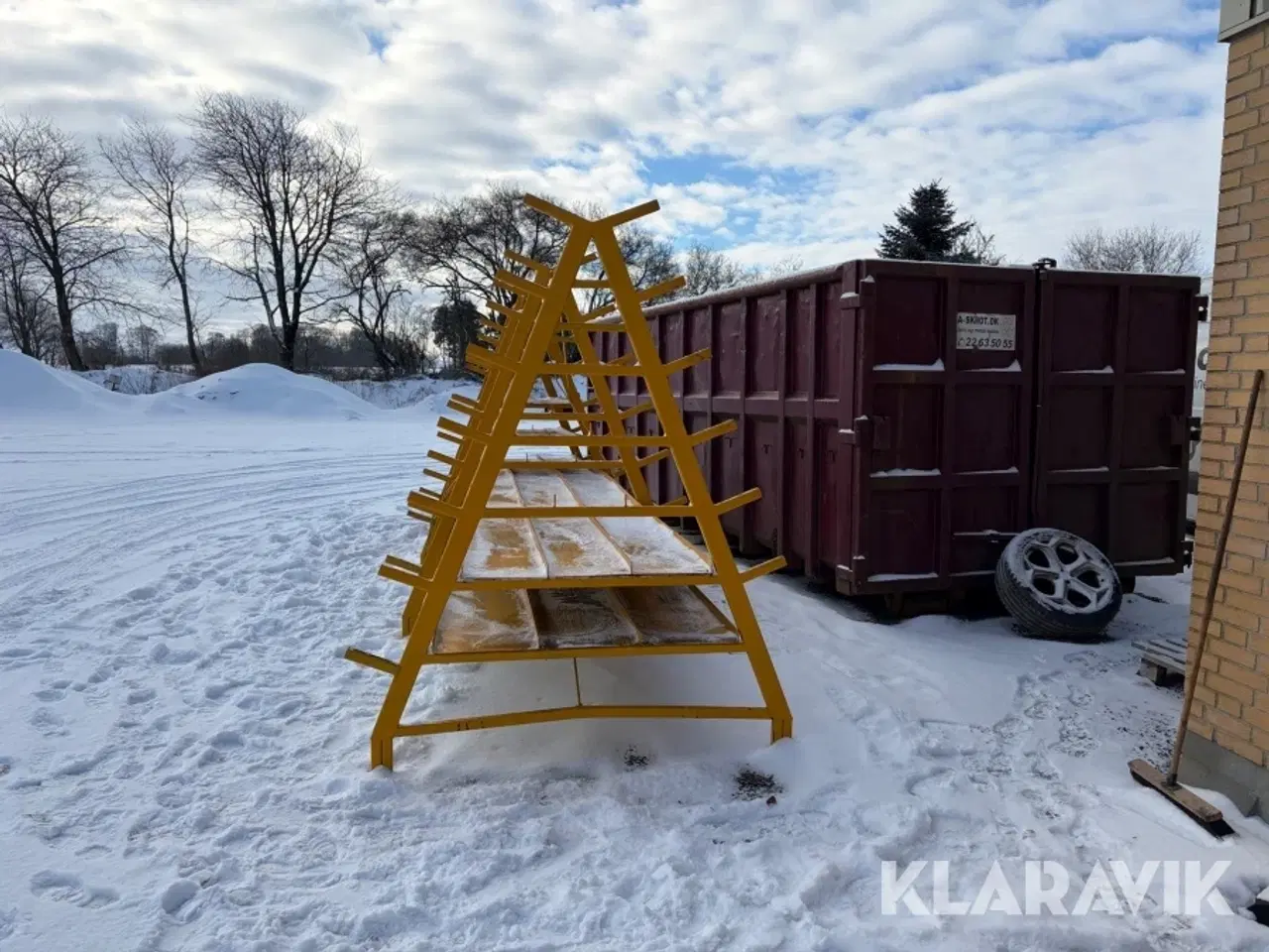 Billede 4 - Jernstativ med hylder