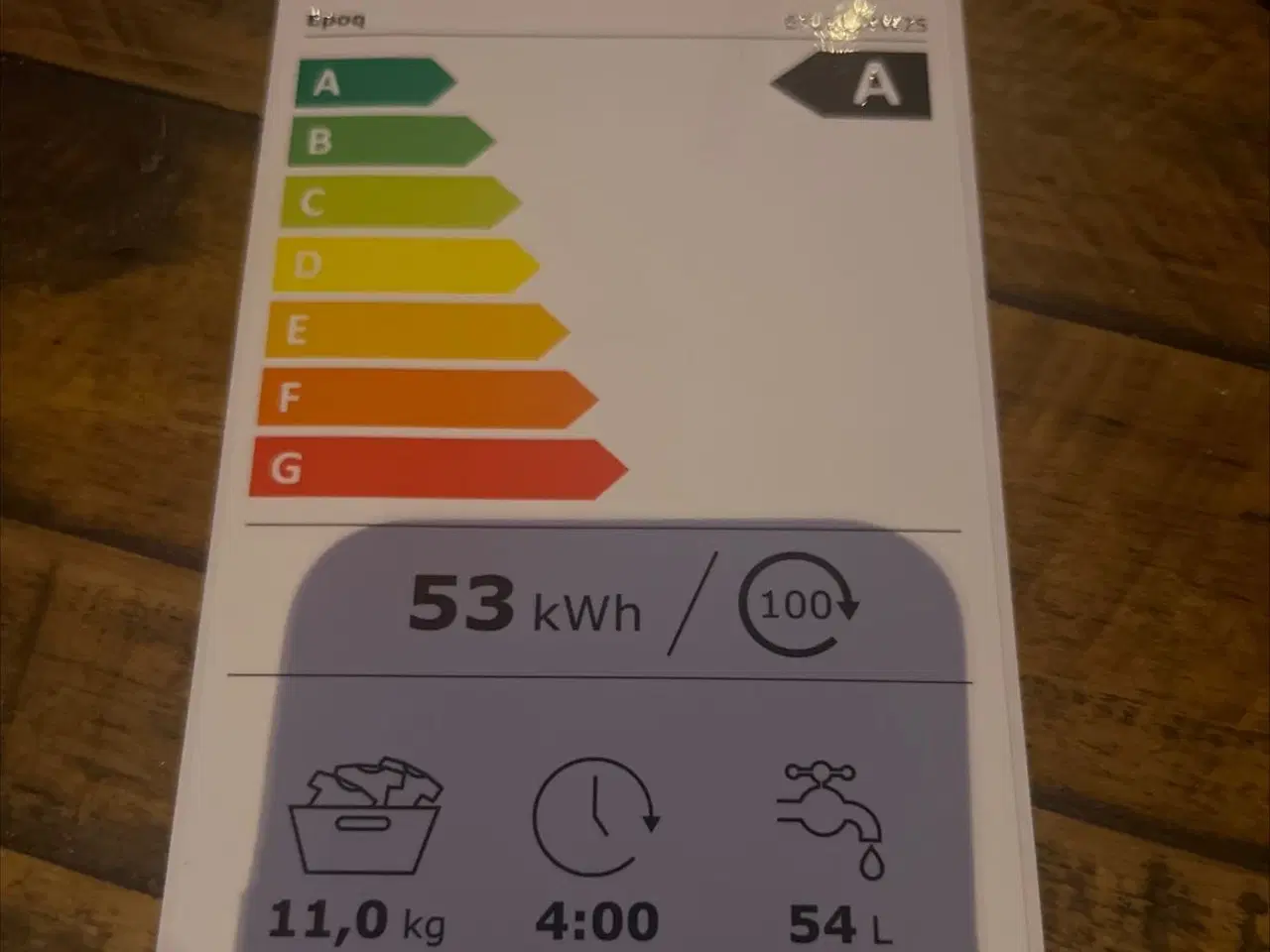 Billede 4 - Epos vaskemaskine 11 kg