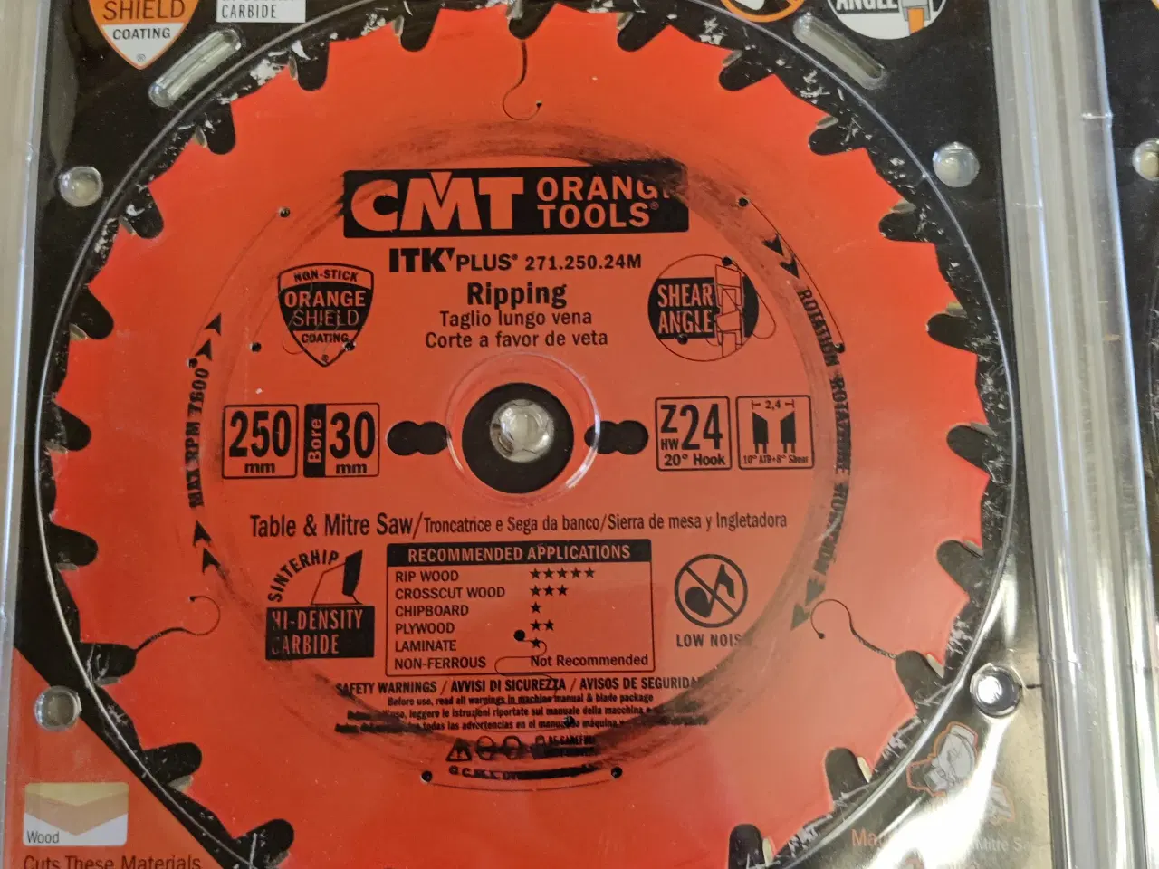 Billede 3 - CMT Rundsavsklinger 250 mm