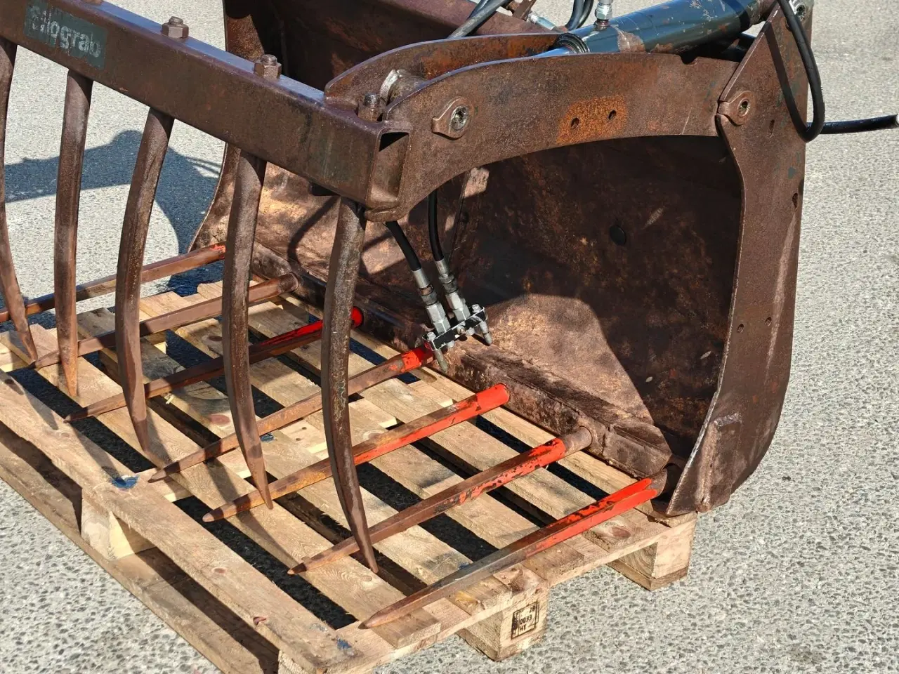 Billede 3 - Ålø Siloklo 130 cm. med Euro Fæste