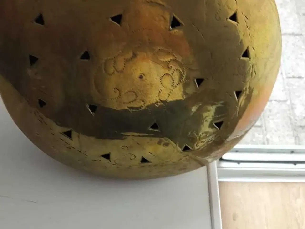 Billede 2 - Gammelt antik varme bækken