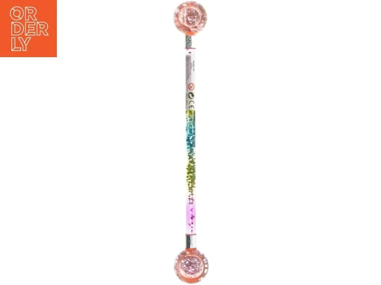 Billede 1 - Glitterstav med kugler fra Robetoy (str. 40 cm)