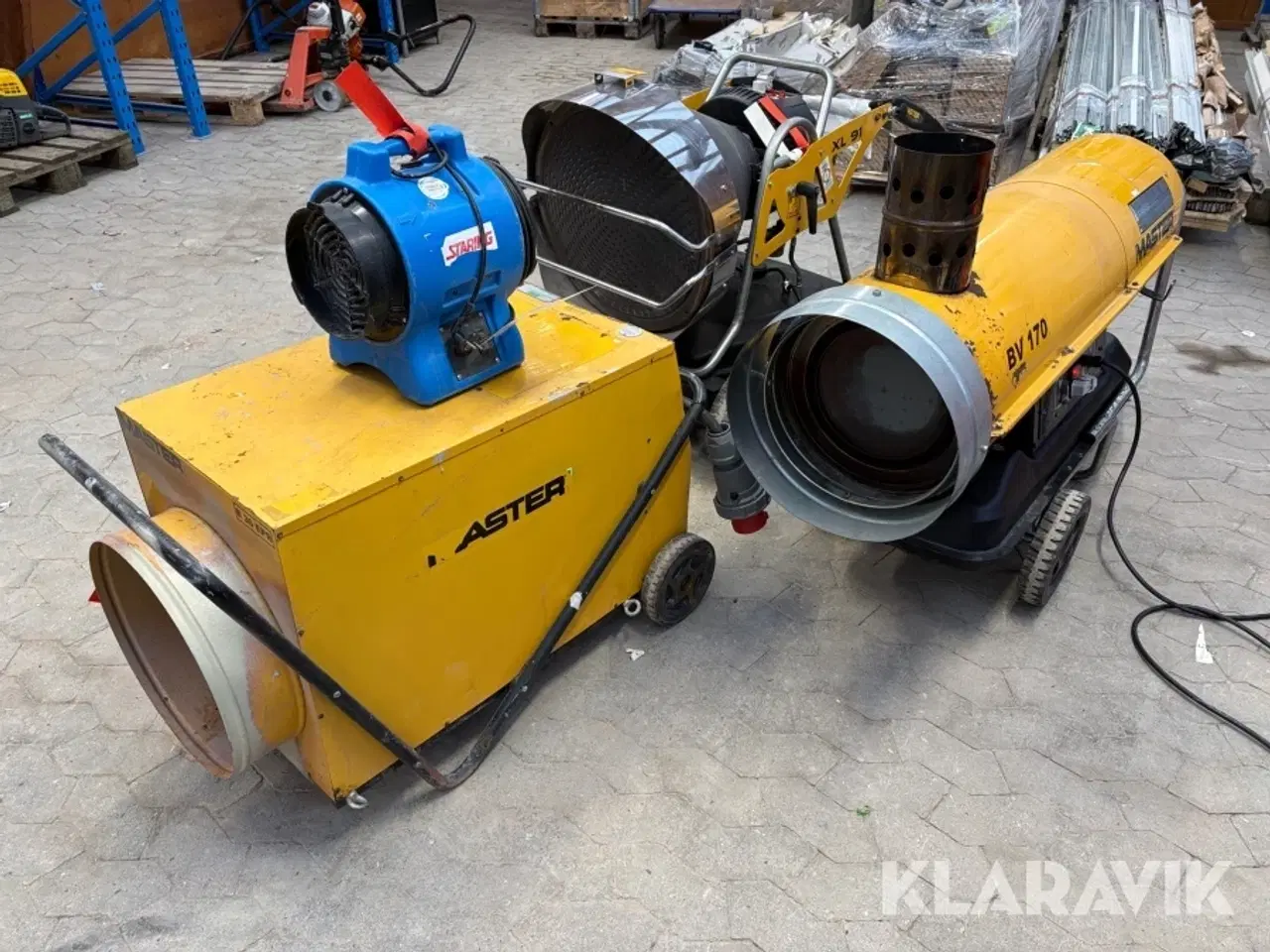 Billede 1 - Varmekanoner Dantherm / master BV 170 / B30 / XL 91