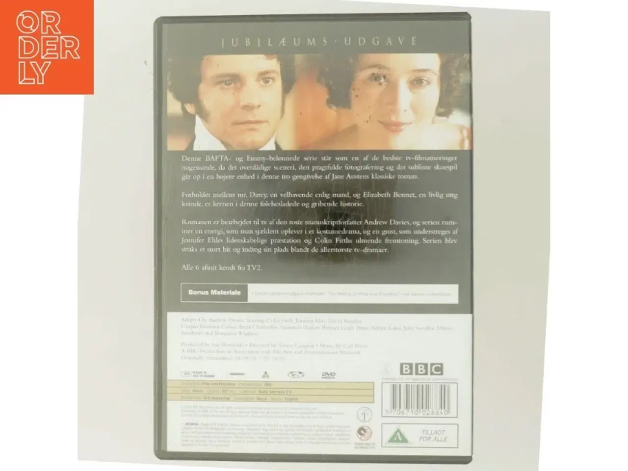 Billede 3 - Stolthed og Fordom med Colin Firth (DVD)
