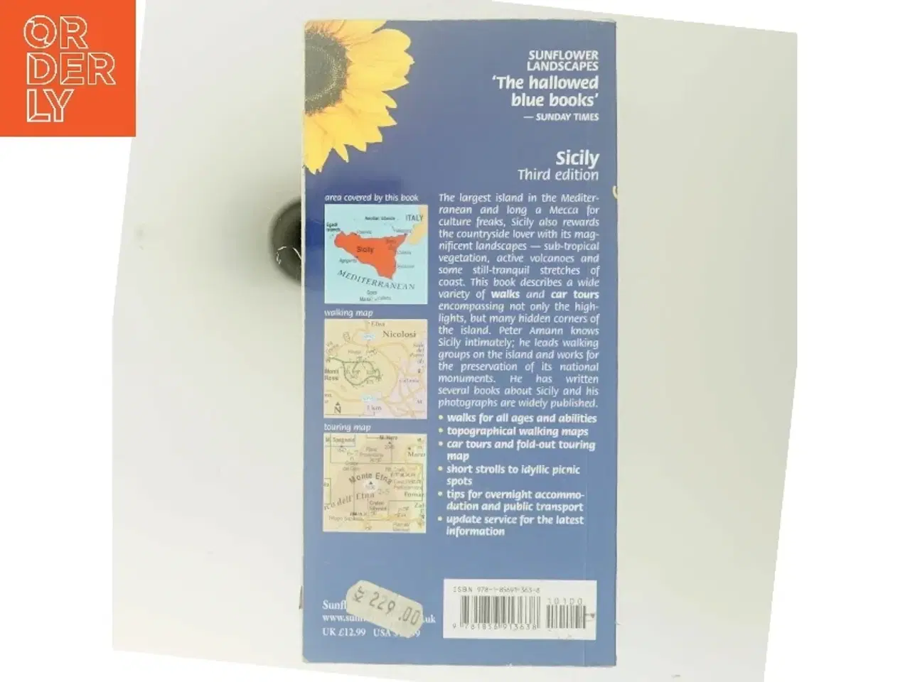 Billede 3 - Landscapes of Sicily : a countryside guide af Peter Amann (Bog)