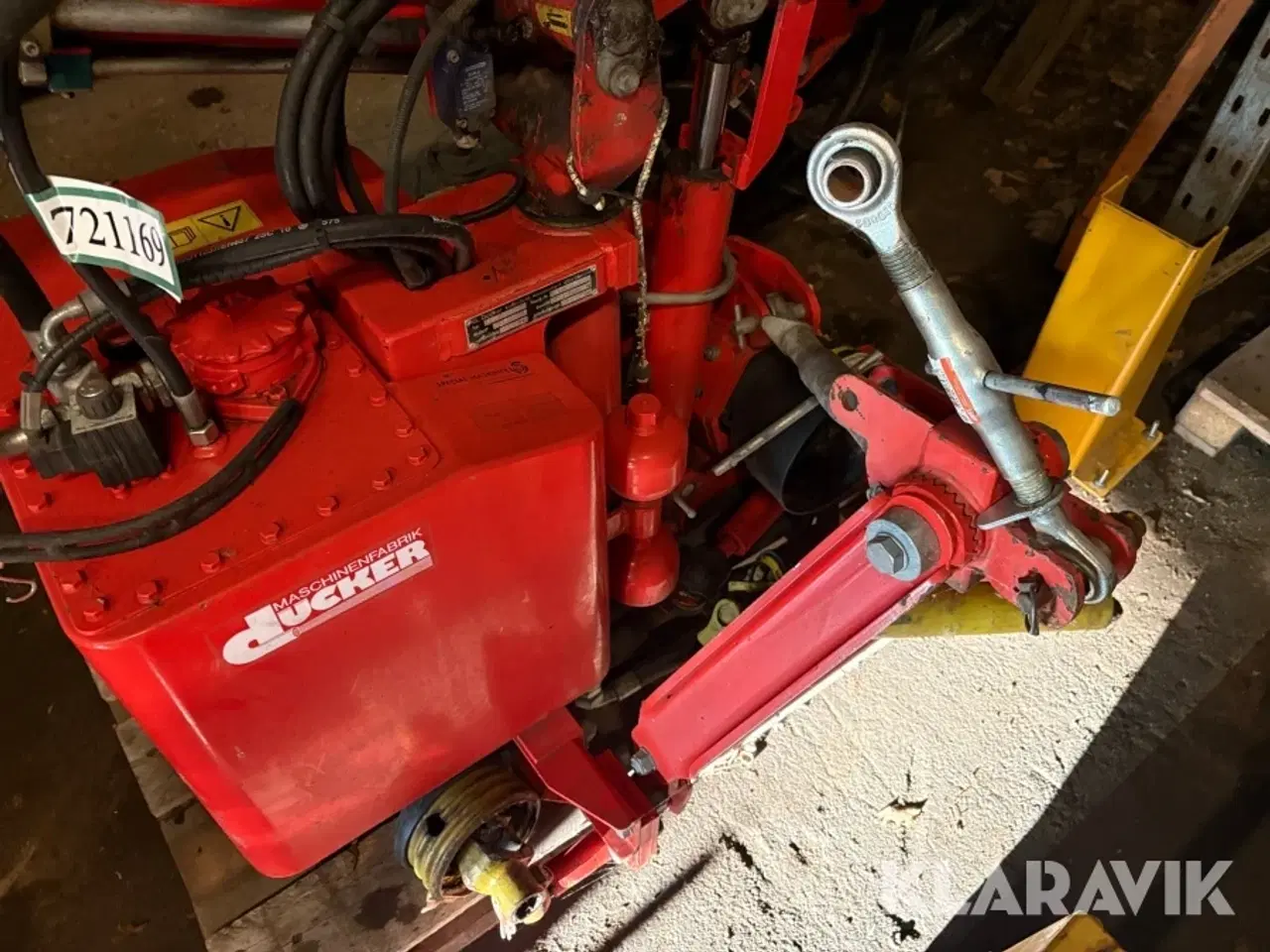 Billede 3 - Slagleklipper og fingerklipper Dücker KBM 350 på redskabsarm