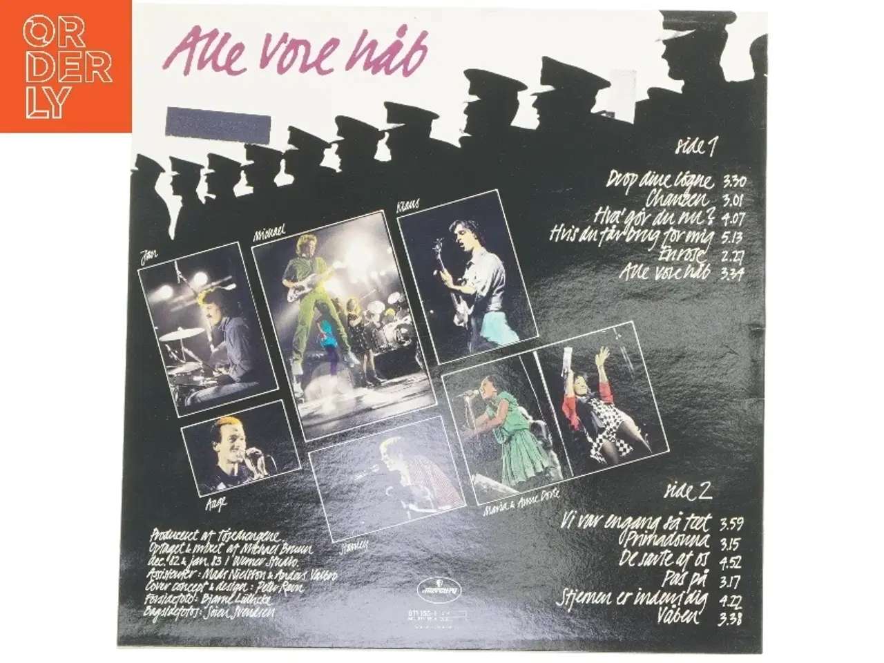 Billede 2 - Tøsedrengene - Alle Vore Håb LP
