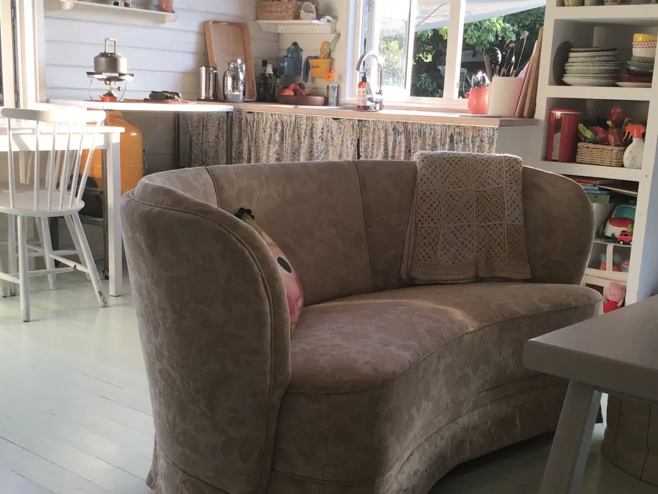 Billede 1 - Banansofa 2 personers