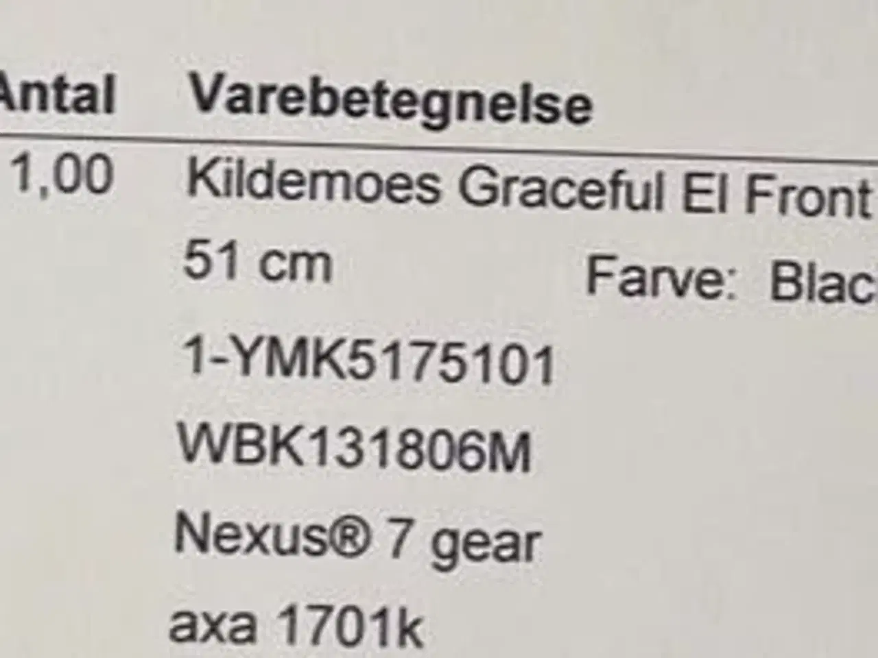 Billede 8 - 🚲⚡ KILDEMOES GRACEFUL EL FRONT – PREMIUM ELCYKEL 