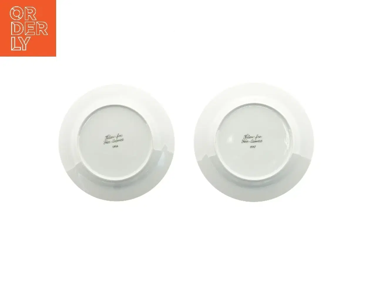 Billede 4 - Flora Danica tallerkener fra Faxe depotet (str. Ø 20 cm)