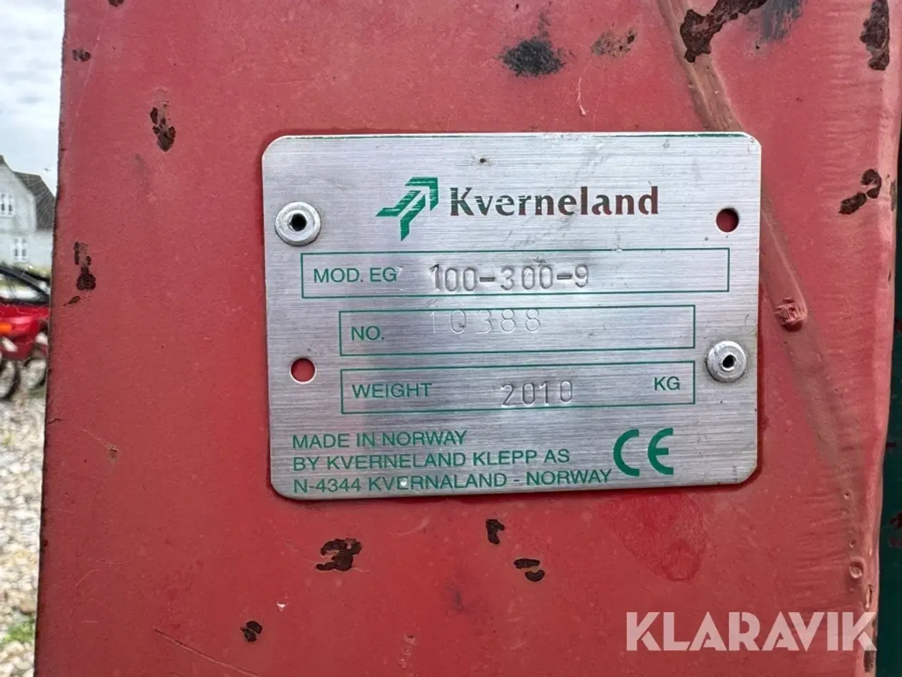 Billede 5 - Plov Kverneland EG 100-300-9
