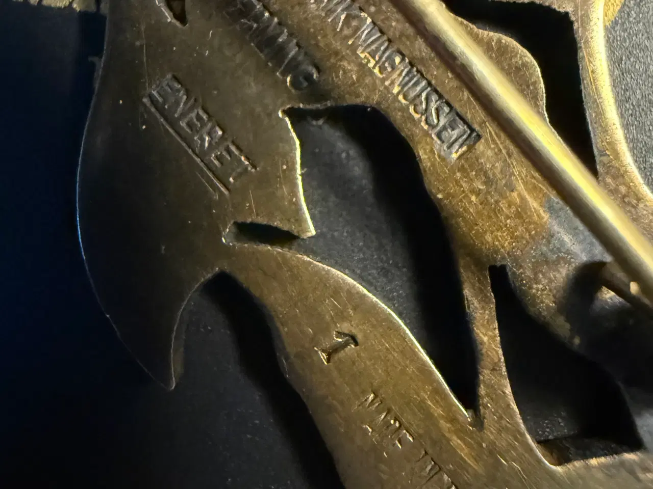 Billede 2 - Erik Magnussen sølv broche