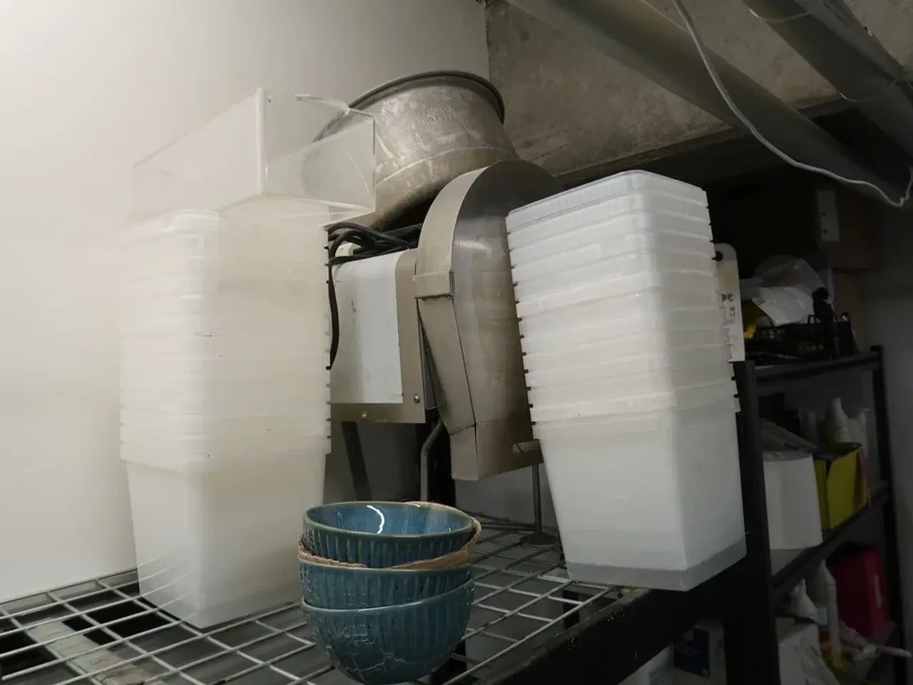 Billede 4 - Hendi Friture, 2 varmeblæsere & diverse bøtter