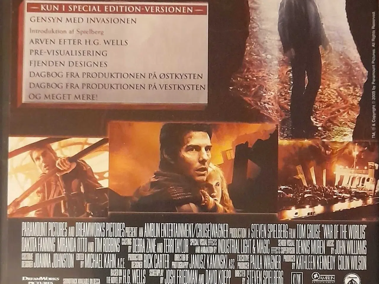 Billede 2 - War of the Worlds, Tom Cruise, DVD