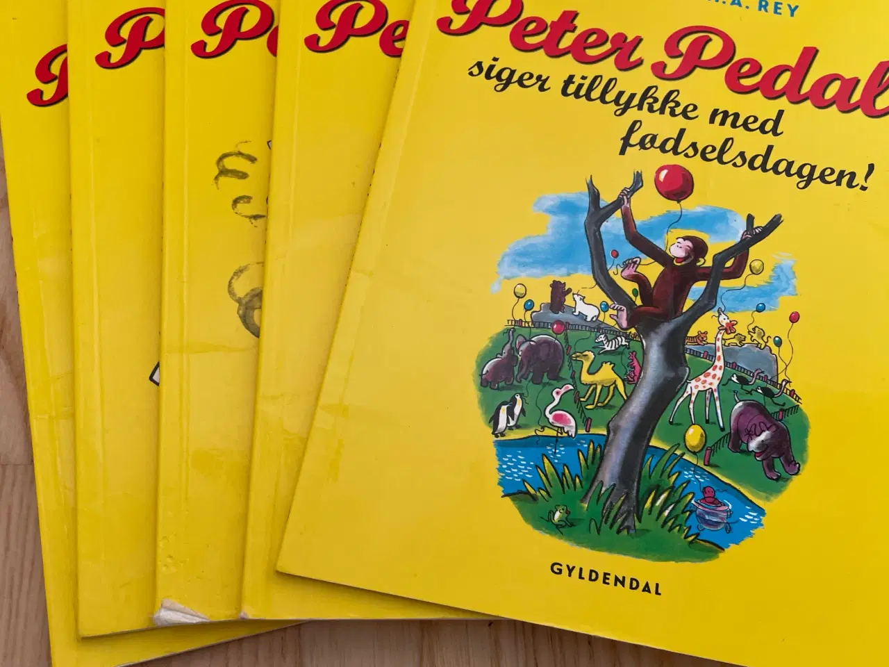 Billede 1 - 5 Peter Pedal bøger