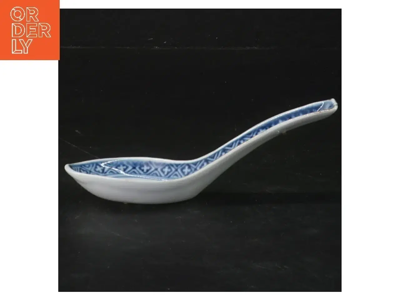 Billede 2 - Keramikske Asian stil ske (str. 14x5 cm)