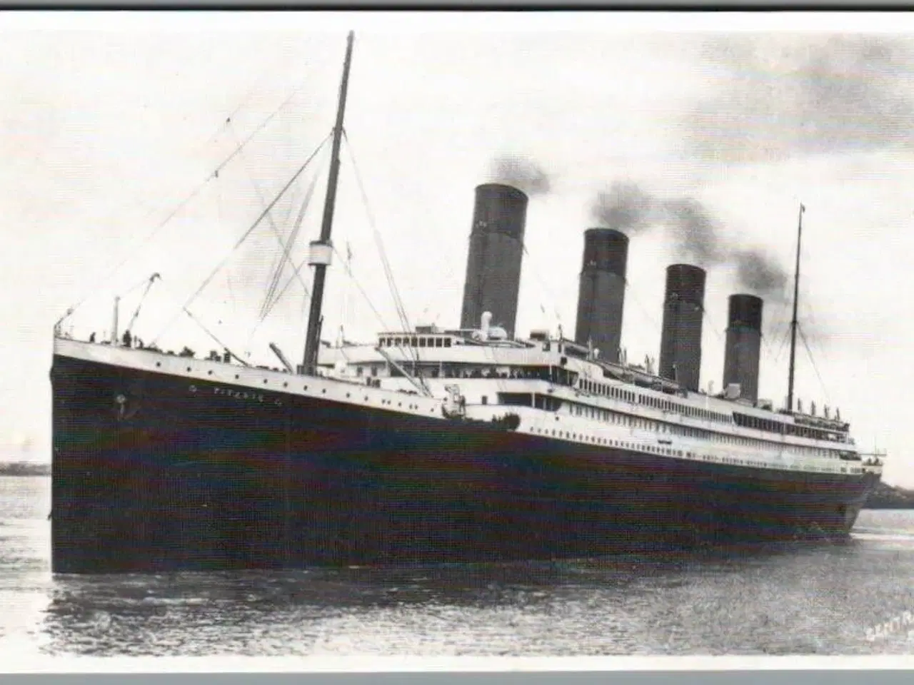 Billede 1 - R.M.S. Titanic - Nyt kort - Klippet !