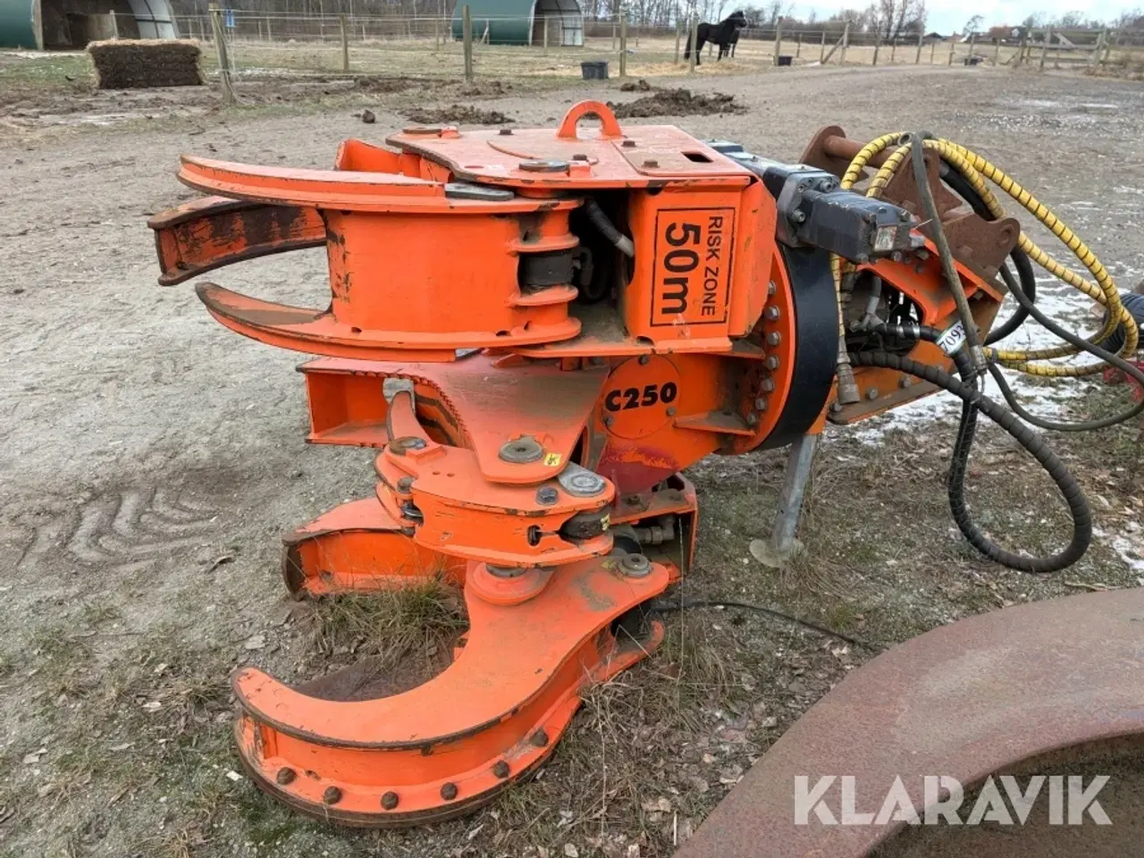 Billede 1 - Træklipper Westtech Woodcracker C250 hydraulisk