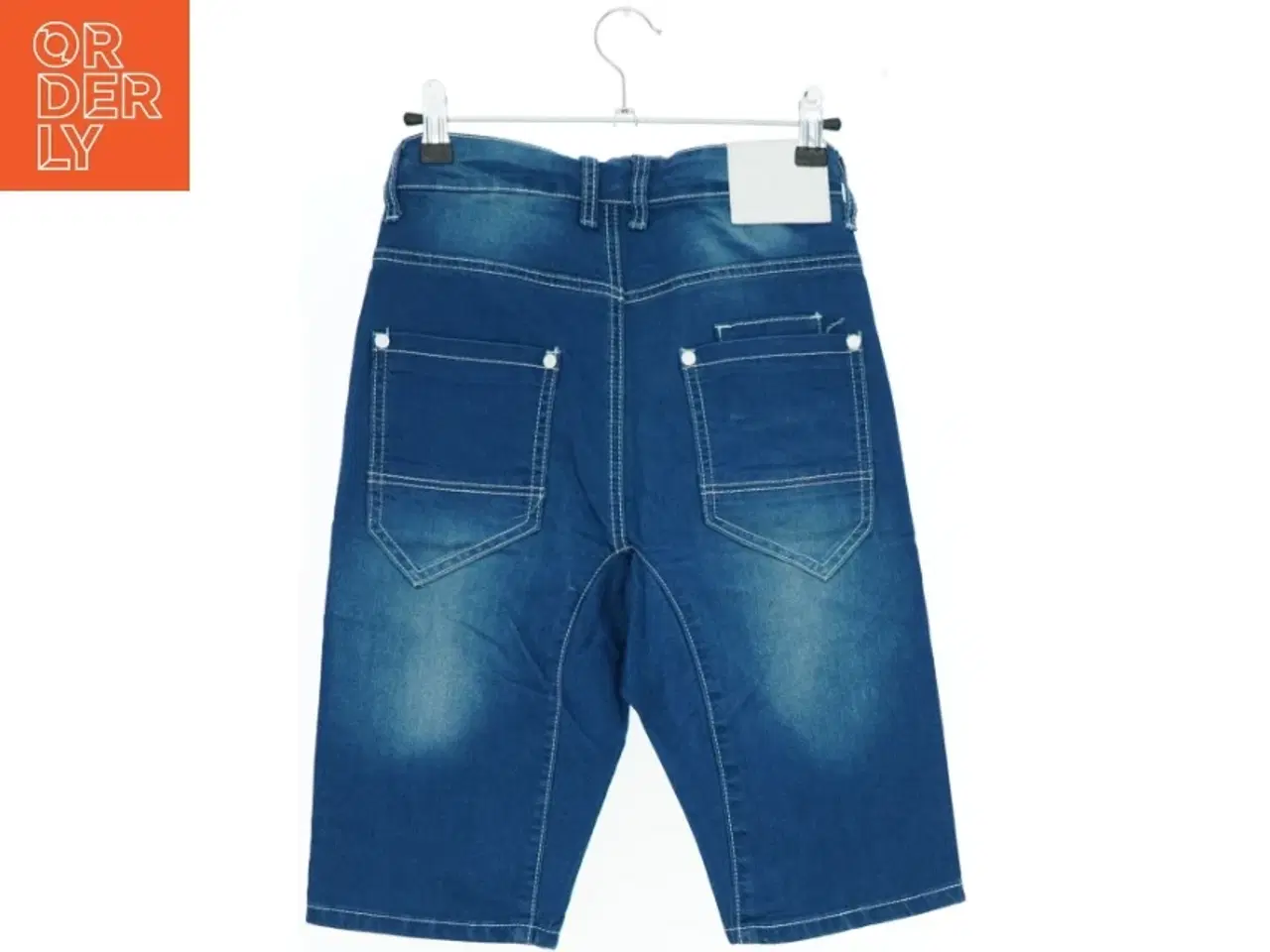 Billede 2 - Blå jeans shorts fra Rebus (str. 140)