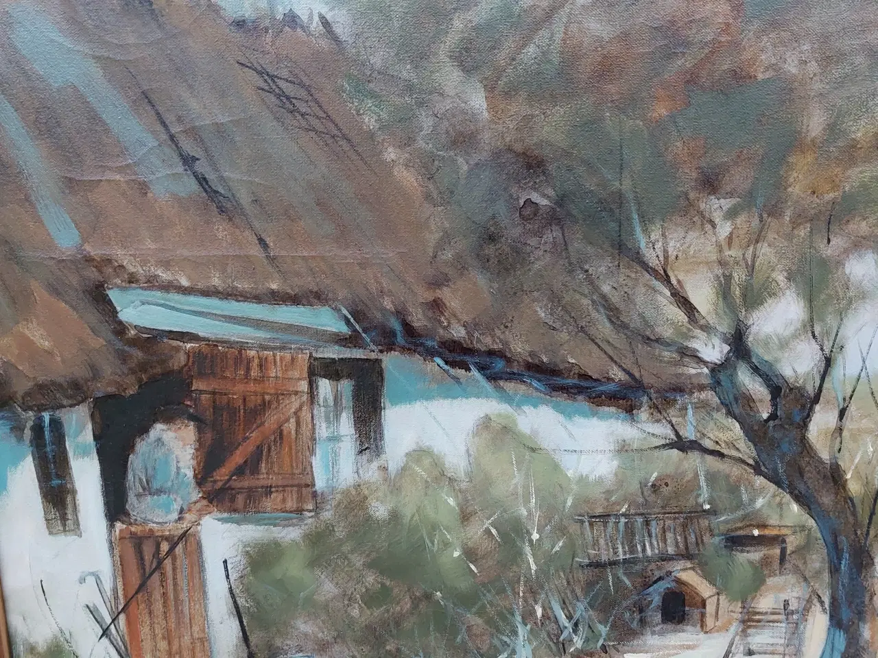 Billede 2 - HENNING BUSK -- oliemaleri