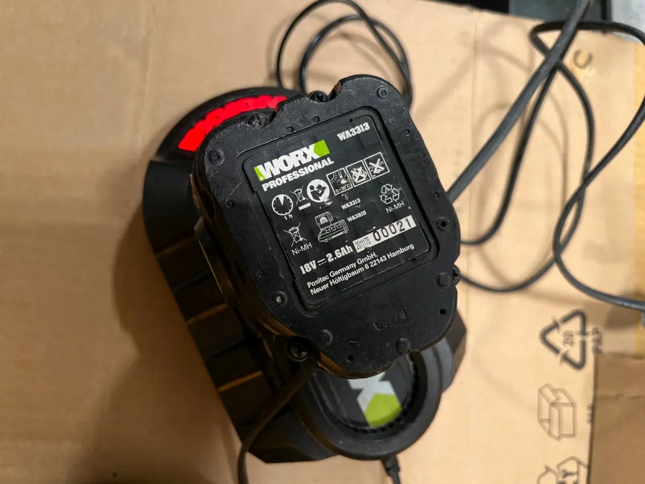 Billede 7 - Worx Professional 18V Sæt – Stiksav & Bajonetsav