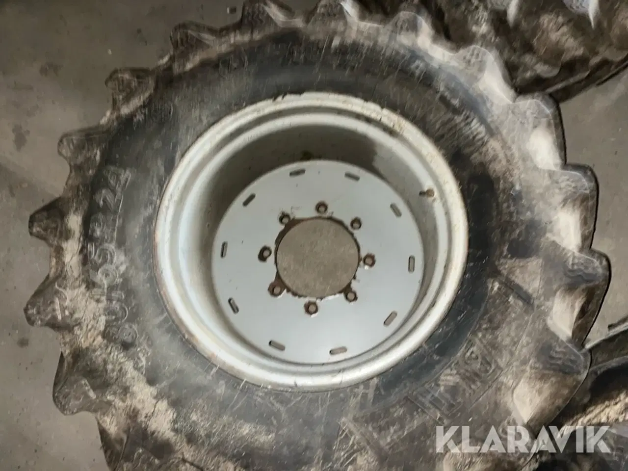 Billede 6 - Landsbrugshjul med fælge BKT Agrimax 480/65R24 - 4 styk