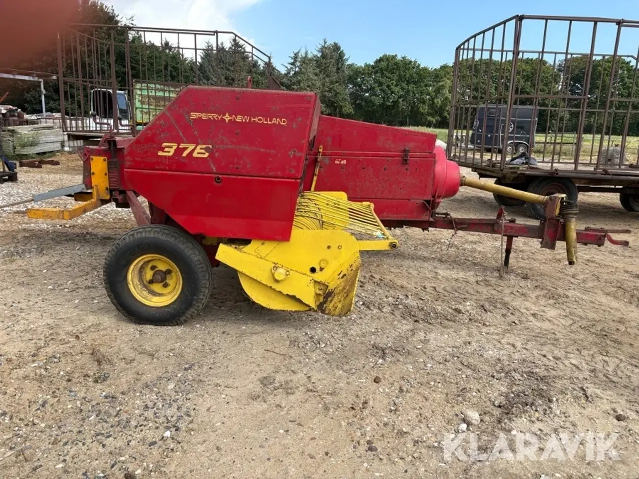 Billede 7 - Halmballepresser New Holland Hayliner 378