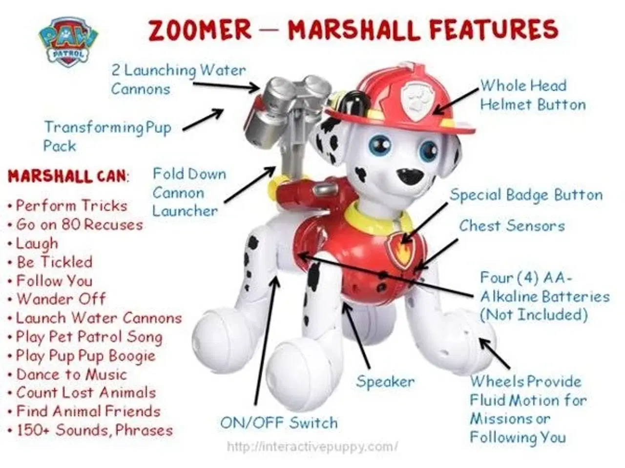 Billede 6 - Stor marchall robot hund