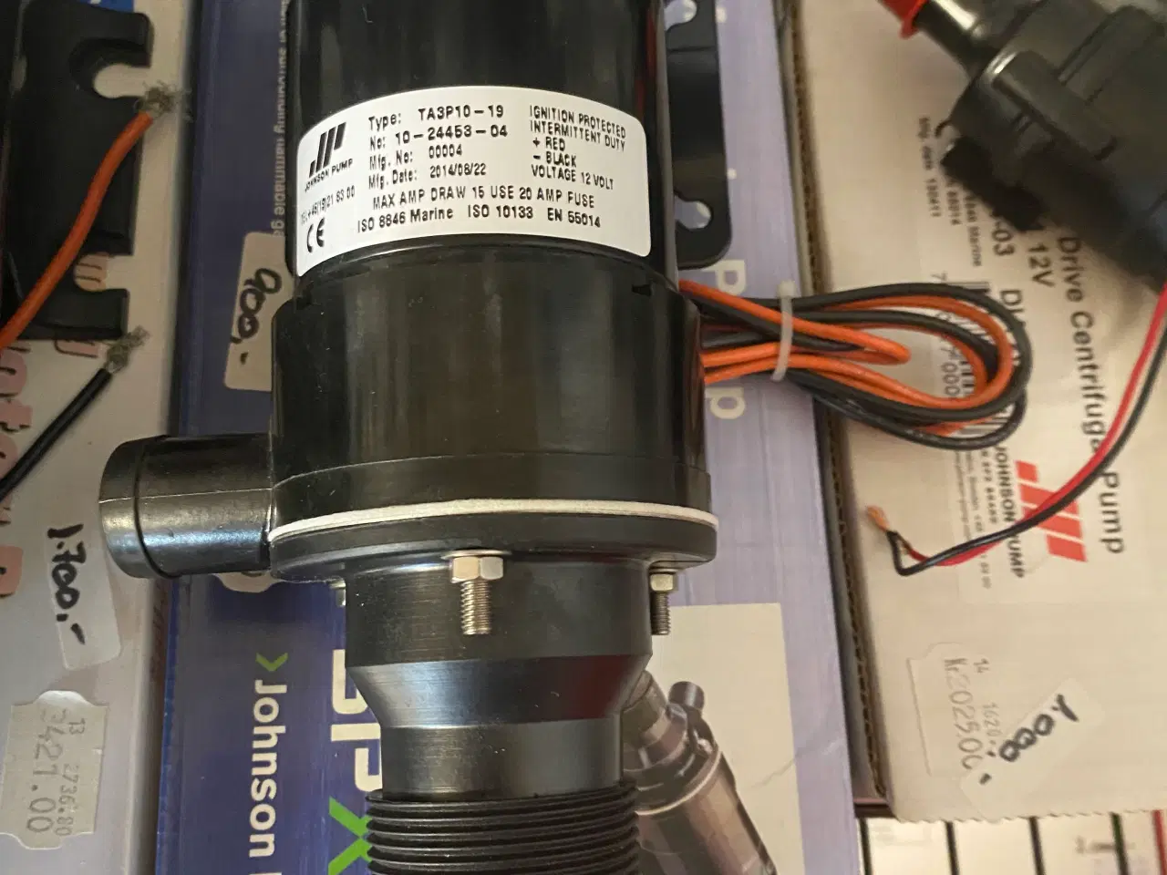 Billede 1 - Johnson maceratorpumpe 12 volt