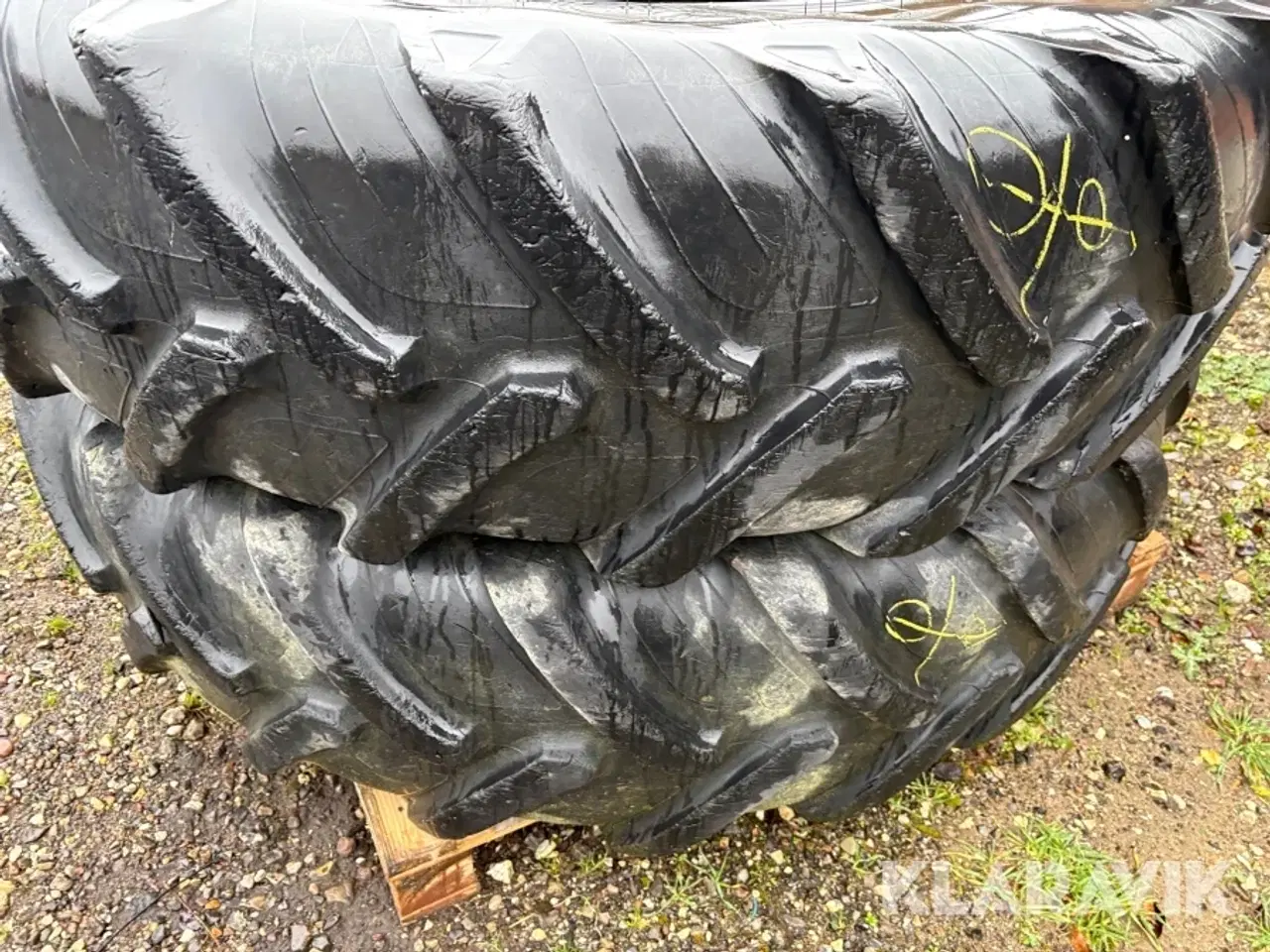 Billede 8 - Landbrugsdæk Tarus 18.4R38 Point 8 - 2 styk
