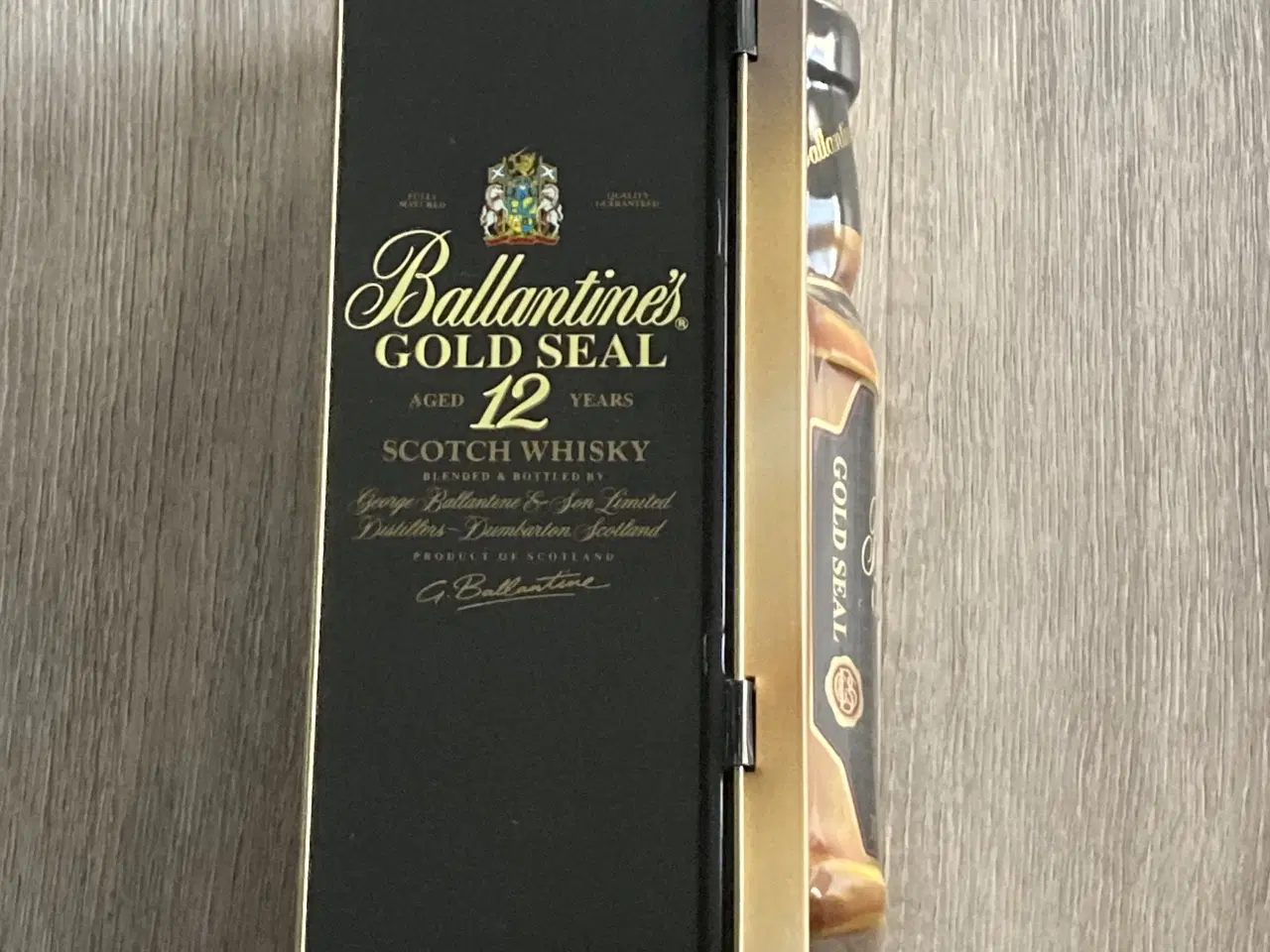 Billede 3 - Ballantine’s Gold Seal 12 Scotch whisky metaldåse 