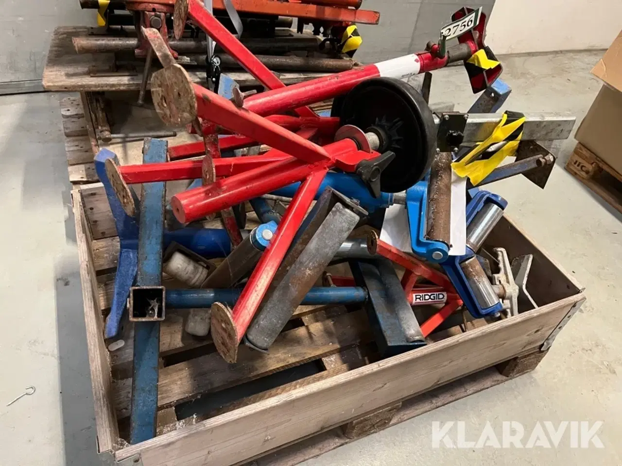 Billede 2 - Arbejdsborde og bukke/ruller