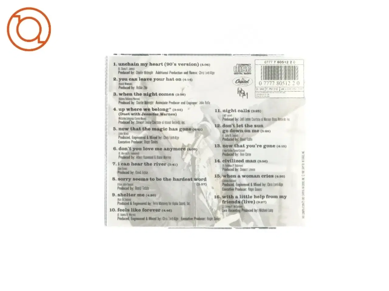 Billede 2 - The best of Joe Cocker CD